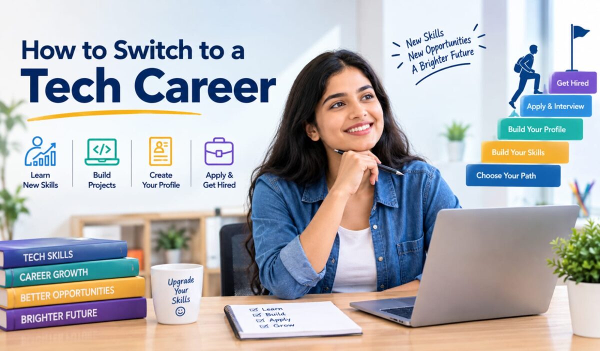 How to Switch Careers into Tech in India